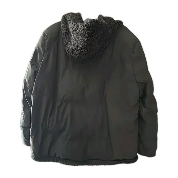 Koolaburra by UGG Reversible Sherpa Heavyweight Puffer Jacket Womans Size 2XL